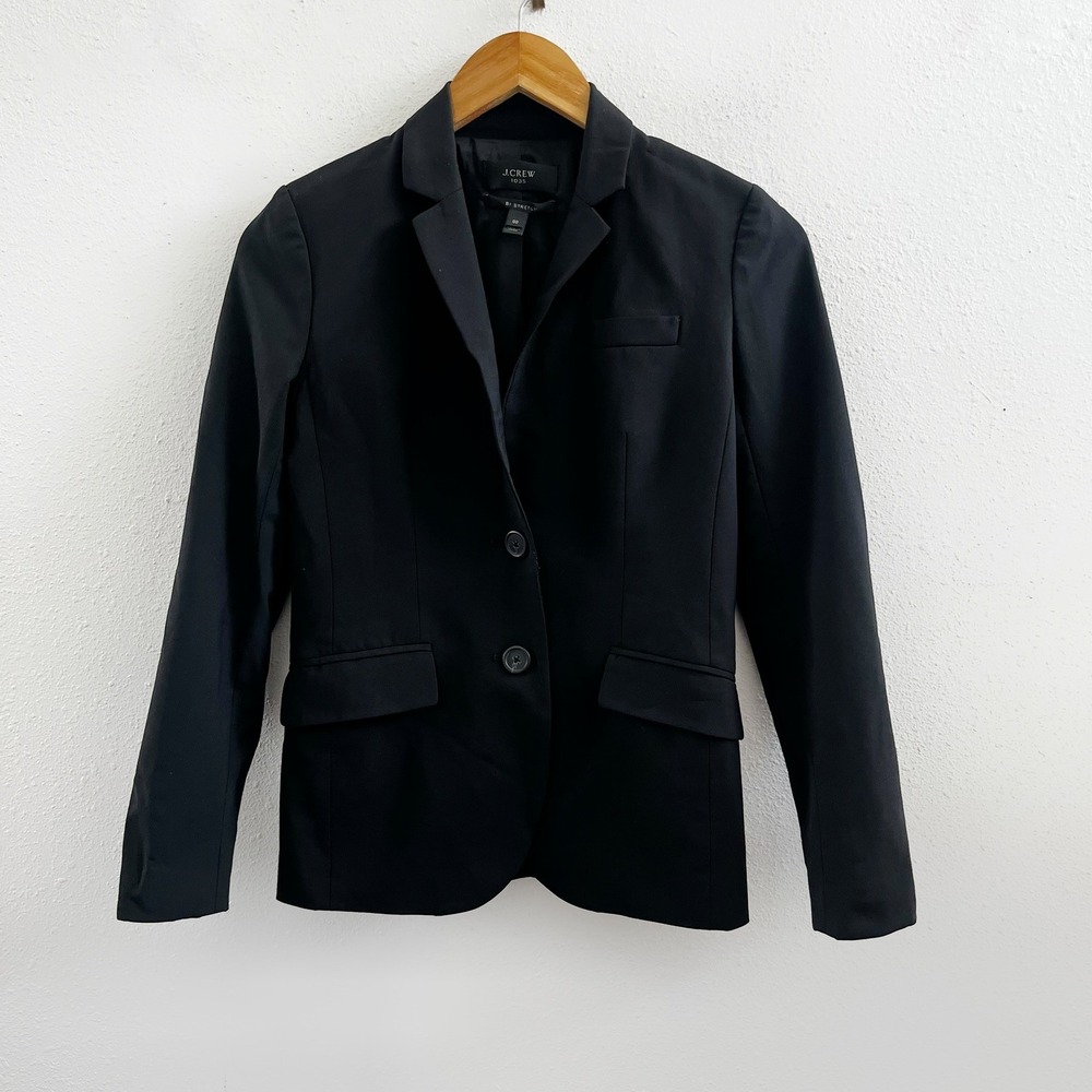 J. CREW 1035 Tollegno 1900 Wool Blend Size 00